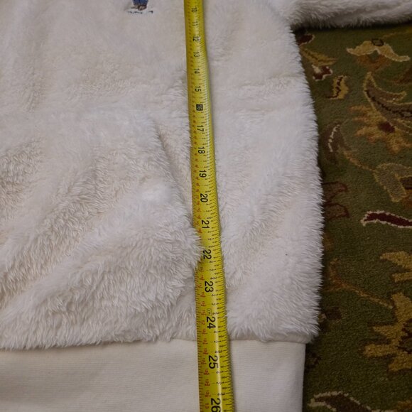 Polo Ralph Lauren  Logo-Embroidered Curly Pile Fleece Hoodie - Picture 4 of 5